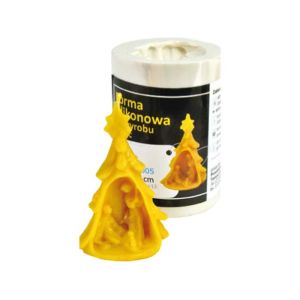 Moule en silicone pour bougie petite crèche