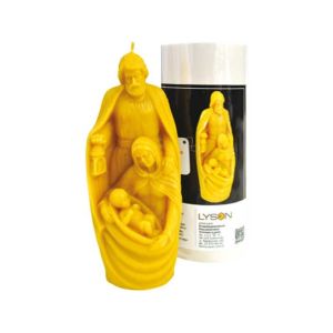 Moule en silicone pour bougie sainte famille (h 20 cm)