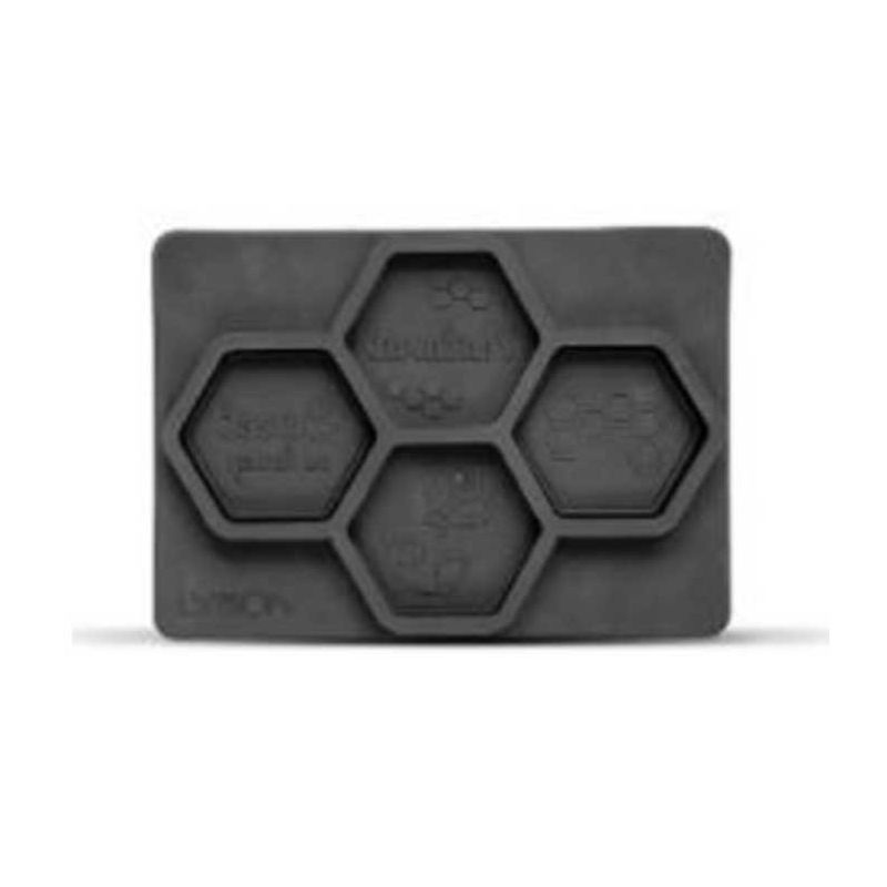 SOAP MOLD - HEXAGONS 4 SOAPS