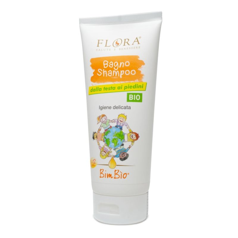 Bath shampoo flora bimbio