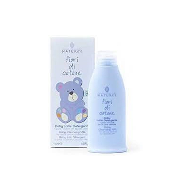 Nature's cotton flowers baby cleansing milk