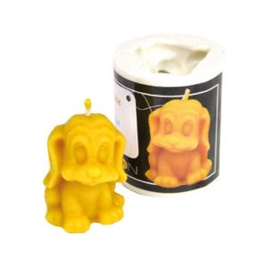 Candle mold - dog with big eyes