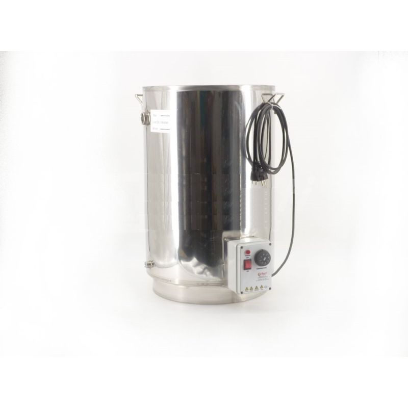 Double chamber stainless steel WAX KETTLE 50 L