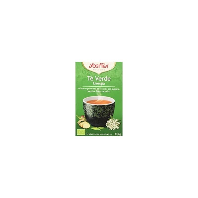 Yogi té verde energético - yogi tea 17 filtros