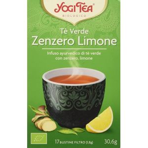 Lemon ginger green tea - yogi tea 17 filters