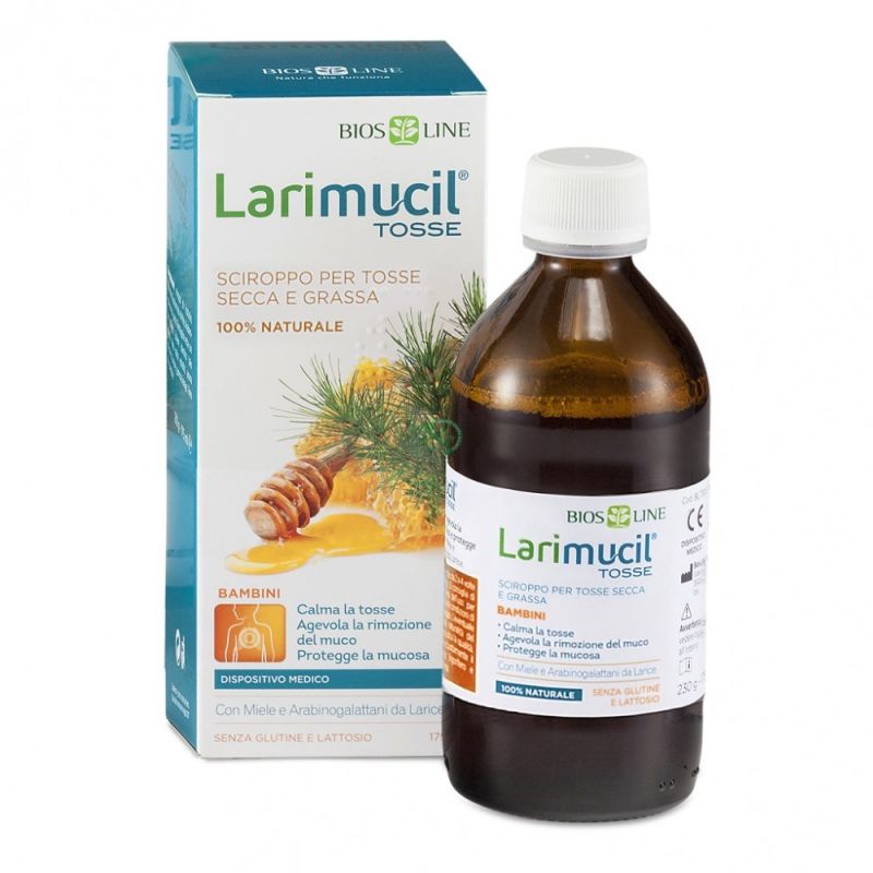 Larimucil sirop contre la toux pour enfants 175 ml