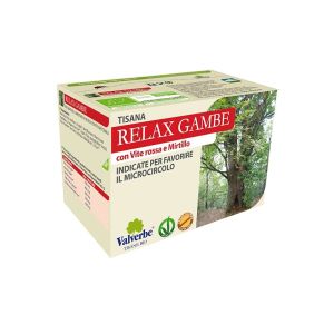 Leg relaxation herbal tea with red vine and blueberry valverbe - 20 filters