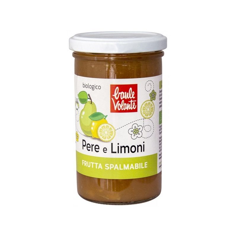 Frutta spalmabile - pere e limoni - baule volante bio