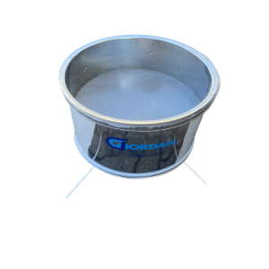 Stainless steel filter with prefilter, media and filter bag for 200 to 400 kg maturers