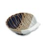 Ceramic "shell" soap dish cm 10x10