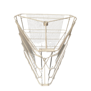 Panier tangentiel en acier inoxydable à 3 cadres pour extracteur de miel giordan