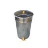 Stainless steel honey ripener - 200 kg with plastic through tap