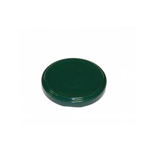 Capsule twist off TO 82 with flip for glass jar mouth 82 mm - green - for pasteurization - box of 740 pieces