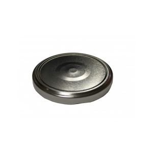 TWIST OFF CAP T70 for glass jar - MOUTH 70 mm - SILVER -for sterilization - box of 1190 pieces