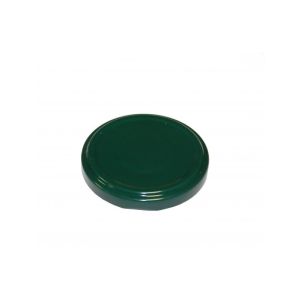 TWIST OFF CAP TO 63 for glass jar - MOUTH 63 mm - GREEN - for sterilization - Box of 1440 pieces