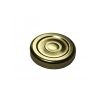 TWIST OFF CAP T43 for glass jar - MOUTH 43 mm - GOLD - for sterilization - box of 3100 pieces