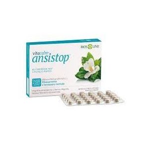 Vitacalm ansistop - Ergänzungsmittel für Ruhe und geistiges Wohlbefinden - 60 Tabletten