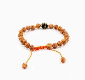 Pulsera de Rudra y Mantra negro (23 semillas) - MANTRAbeads