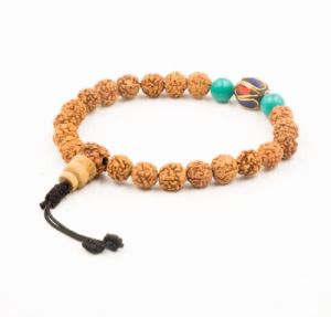 Rudra y Turquesa Pulsera - MANTRAbeads