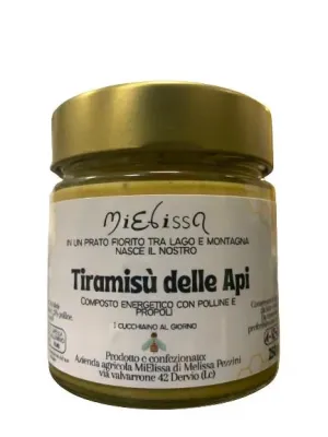 Tiramisú de abeja: energético con miel, polen y propóleo