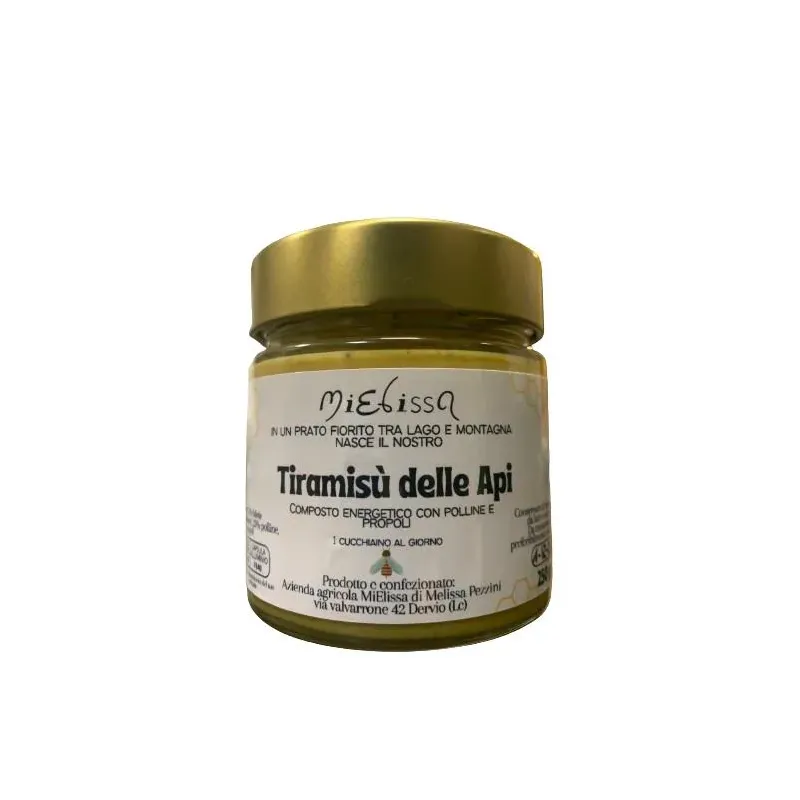 Tiramisú de abeja: energético con miel, polen y propóleo