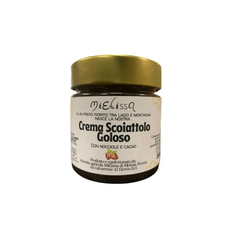 Ardilla golosa - miel con avellanas y cacao