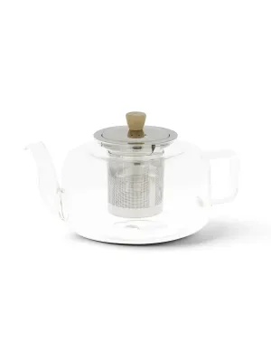 Jasmin glass teapot with 900 ml steel filter - Neavita