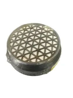 Replacement filter for semi-facial mask screw attachment (yellow)