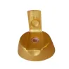 Tappo a incastro colore oro per flaconi squeezer gold