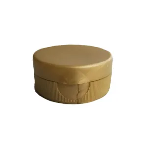 Distributeur à pression en pet pour 350 g de miel - 250 ml - bouchon à vis bronze