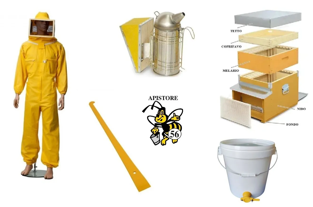 1 pz tuta da apicoltura di api abiti attrezzatura per alveare